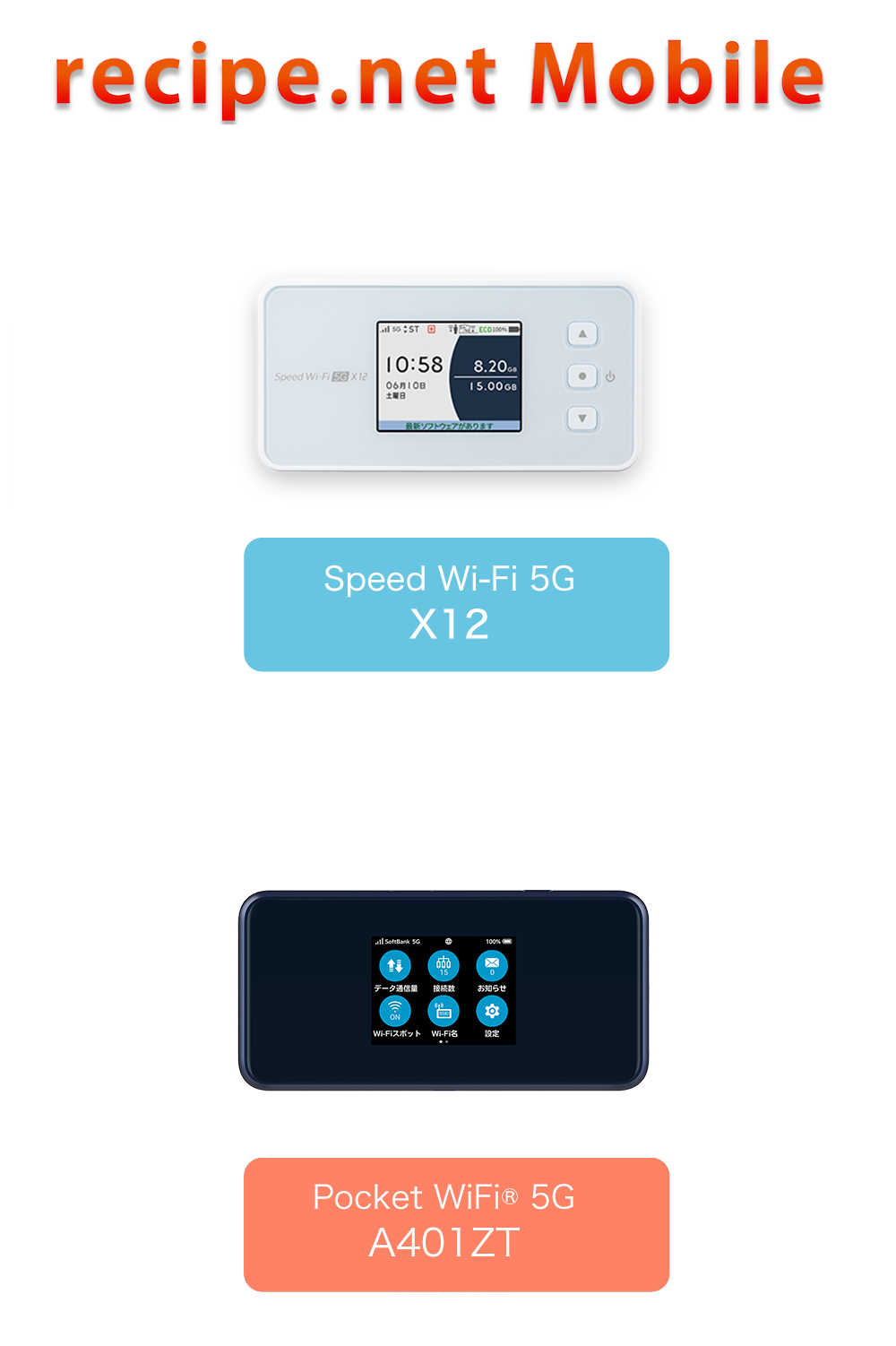 法人企業向けWi-Fiルーター シリーズ