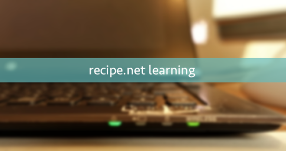 【recipe.learning】