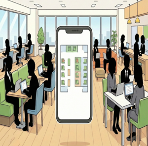 「らくーざ」で実現！複数企業が同居するオフィスでの座席管理術